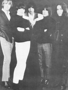 THE OTHER HALF, ca. late 1966. L to R: Jeff Nowlan, Larry Brown, Randy Holden, Danny Woody, Geoff Weston.