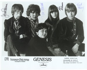 Genesis, 1968. Jac Ttanna on far left.